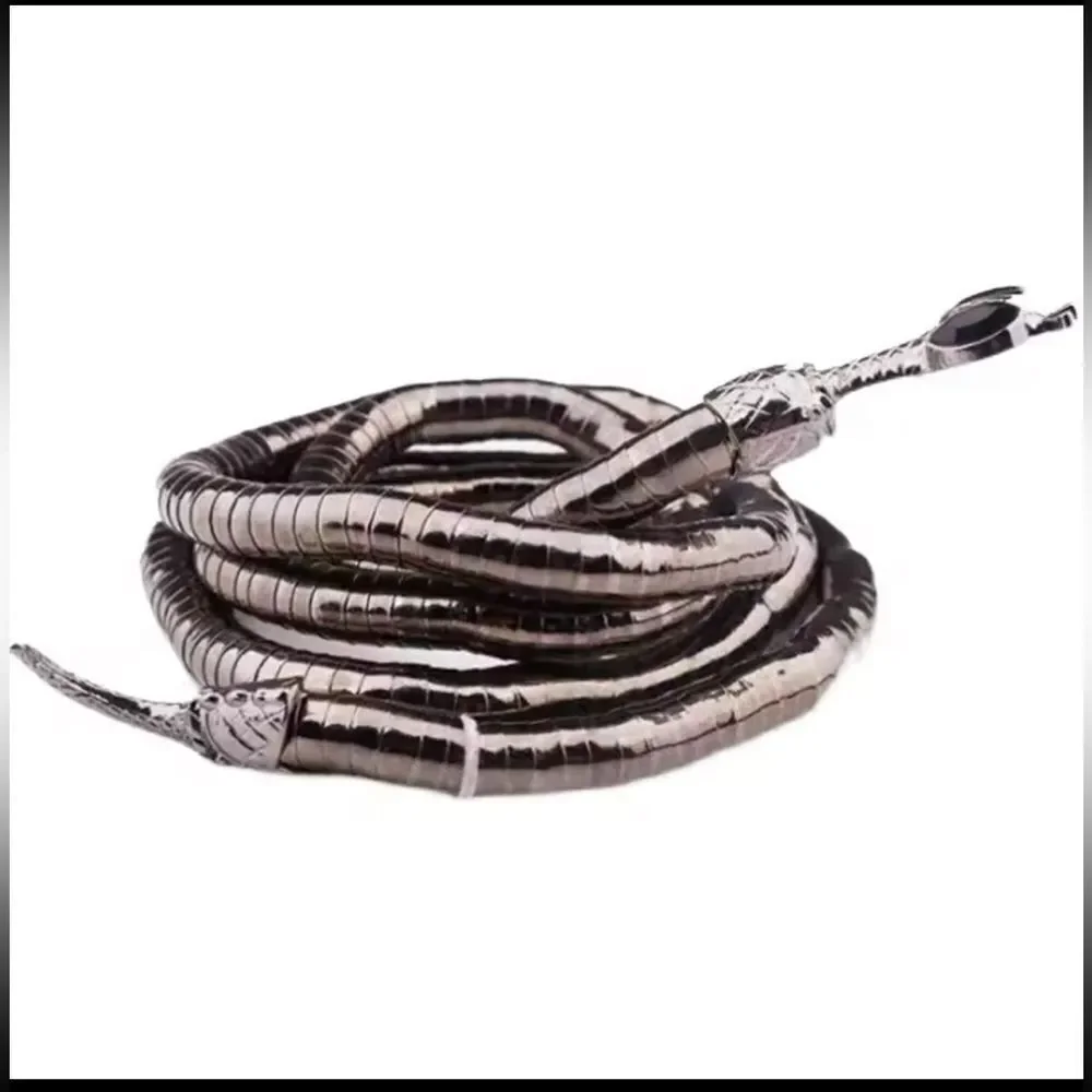 Versatile Serpenti-Style Snake Jewelry-Necklace Bracelet in One - Picture 9 of 12